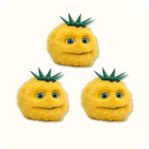 Liberty Biberty Plush 3PCS